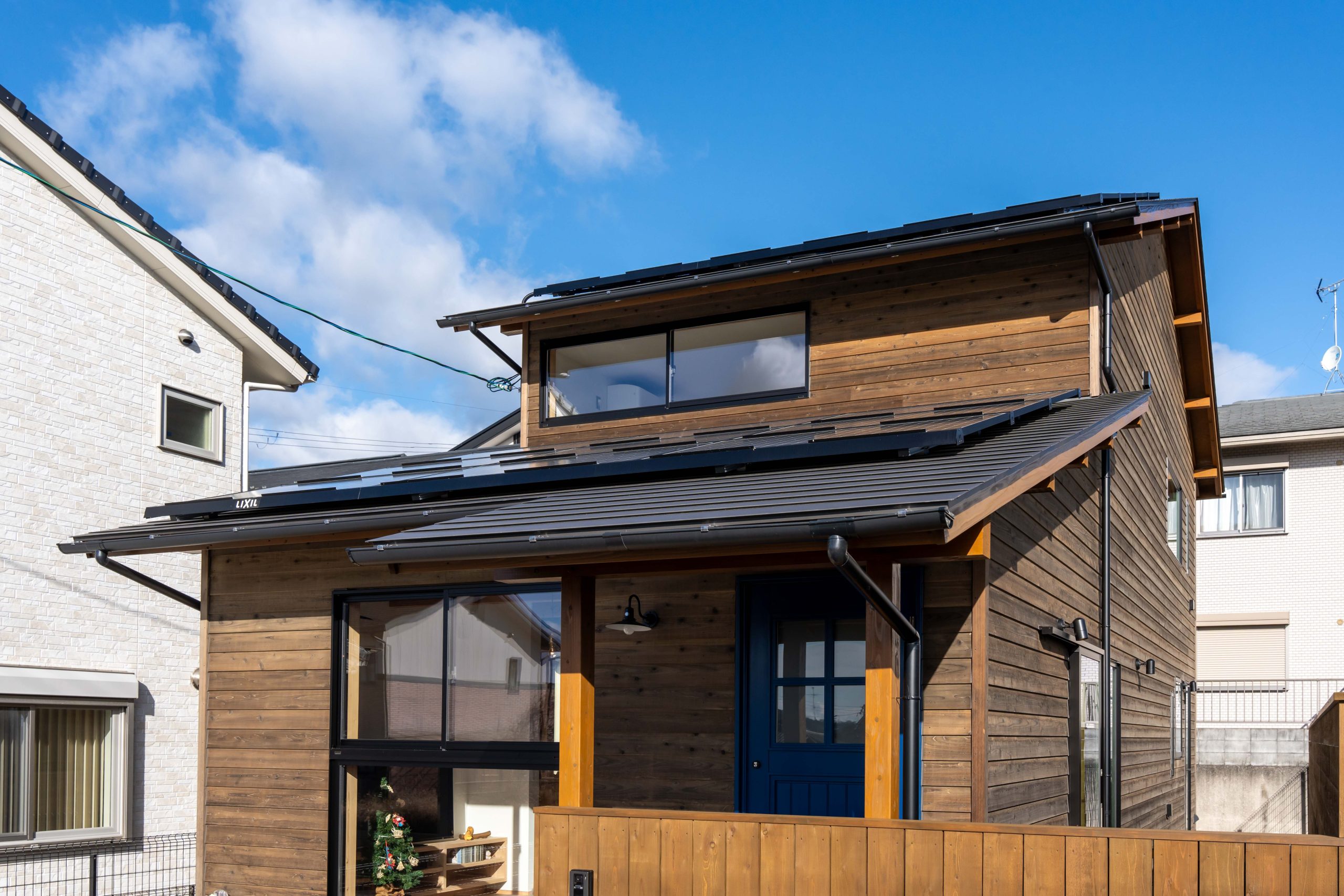 狭小地を広く見せる！環境にやさしい木のお家